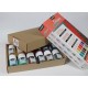 Pebeo Fantasy Prisme 12 X 20ml Paint Set Honeycomb Effect Craft Artist 757431
